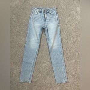 American Eagle Outfitters Light Blue Strigid Jeans